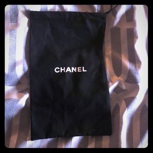 Chanel shoe dust bag